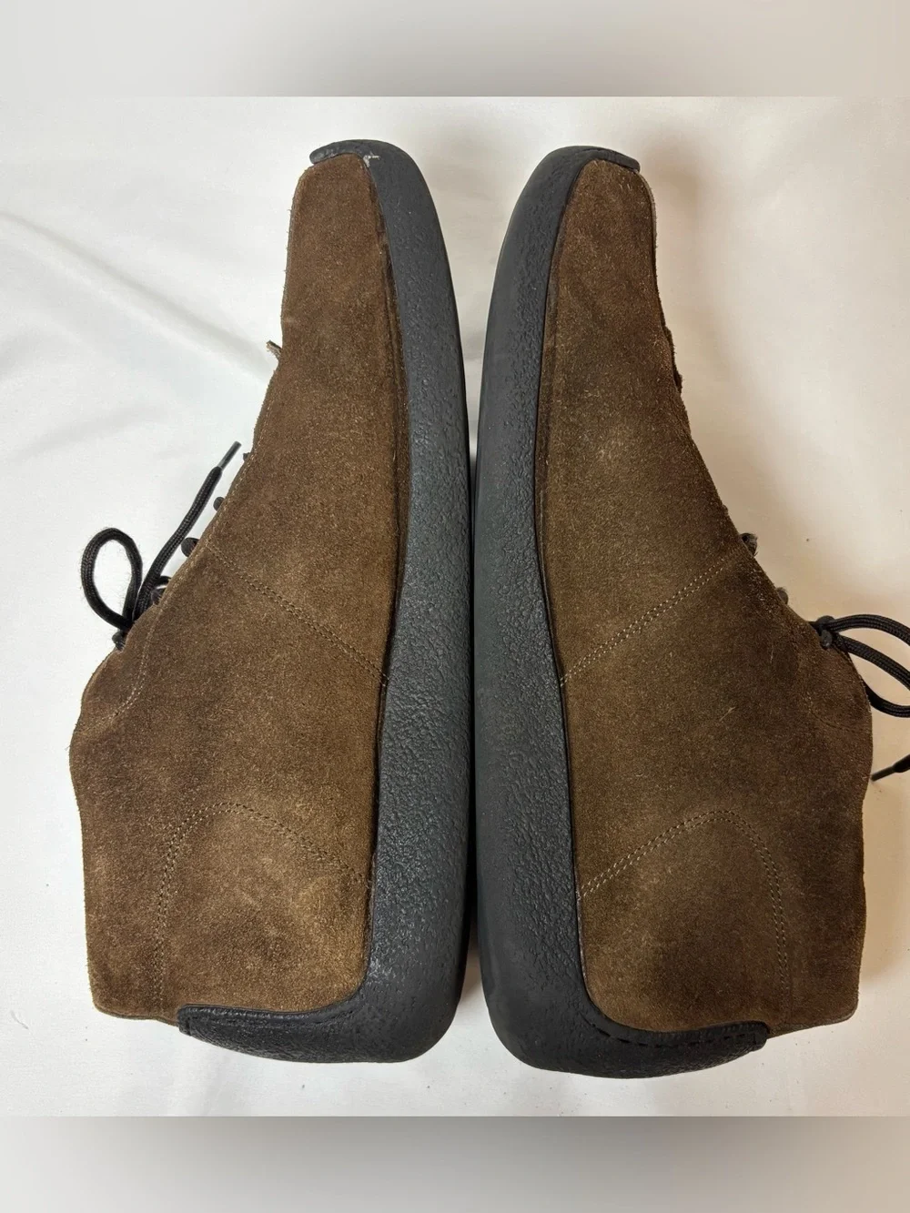 Vintage Yves Saint Laurent Brown Suede Sz42 Chukka Boots *Need Restoration*